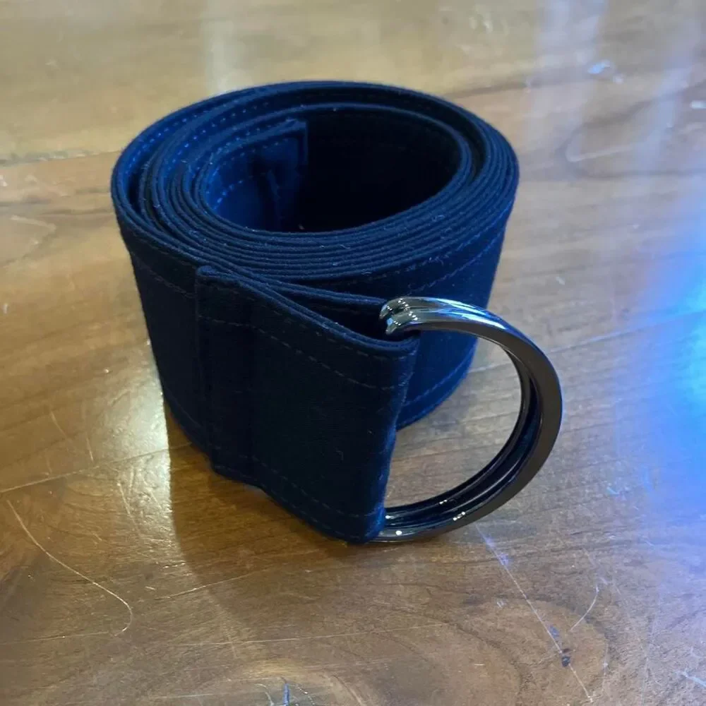 Unbranded Women's Black and Navy Belt